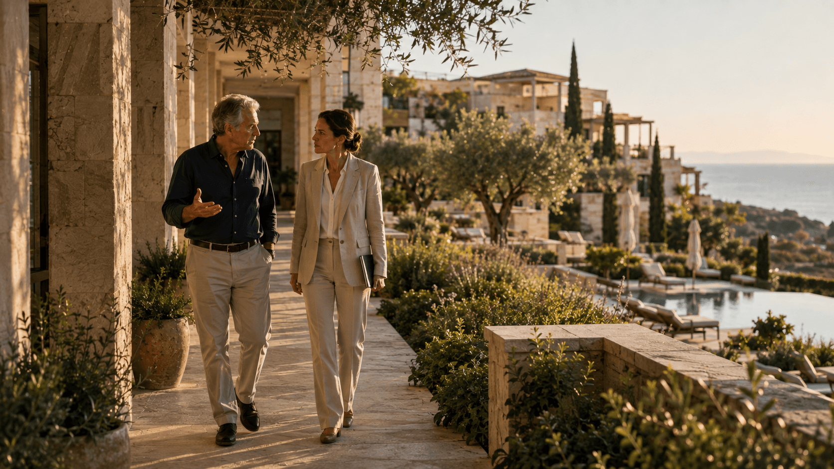 Ownership and senior hospitality leadership in a serious property conversation